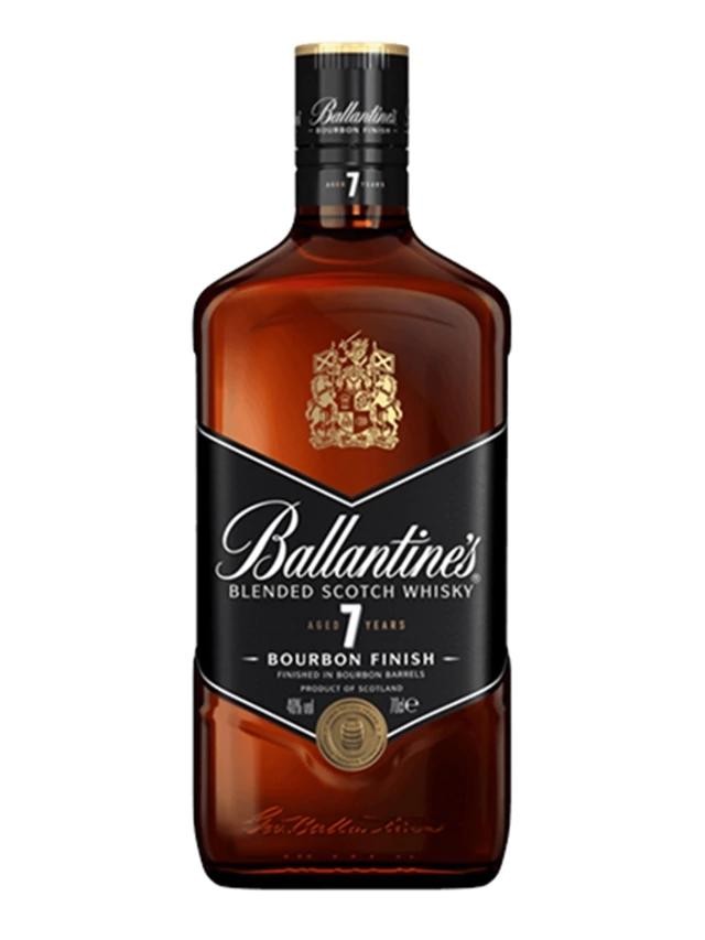 Whisky Ballentines Siete 7 Bourbon  x 1u