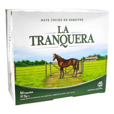 Yerba Mate Saquitos La Tranquera x 25 Saq 2,5gr x 24u