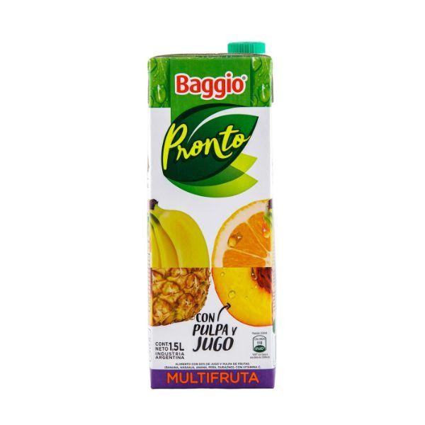 Jugo Baggio Multifruta 1,5l x 8u