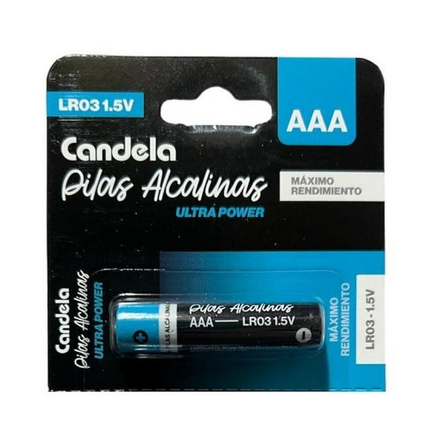 Pilas Candela Alcalina AAA  x 10u