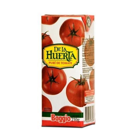 Pure De Tomate La Huerta 210gr x 18u