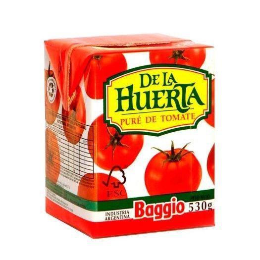 Pure De Tomate La Huerta 530gr x 12u