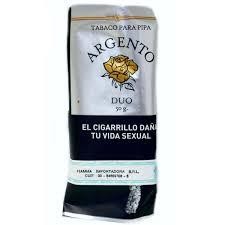 Tabaco Para Pipa Argento Duo  x 1u
