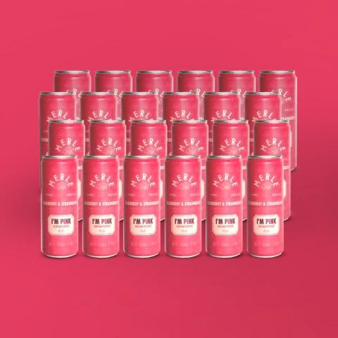 Lata Merle RTD Pink 355ml x 24u
