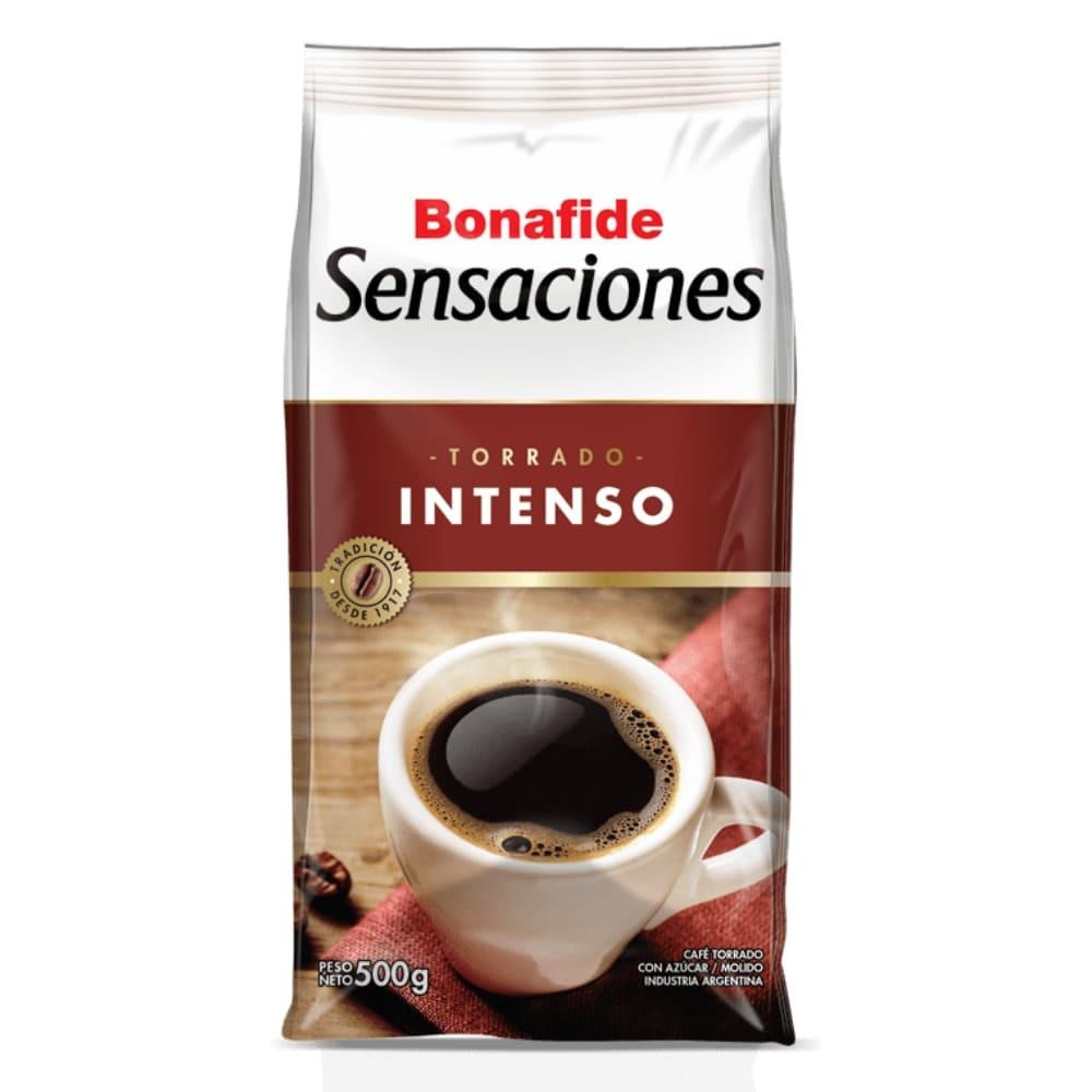 Cafe Sensaciones Torrado Intenso Bonafide 500gr x 12u