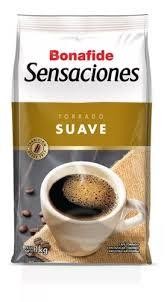 Cafe Sensaciones Torrado Suave Bonafide 1kg x 6u