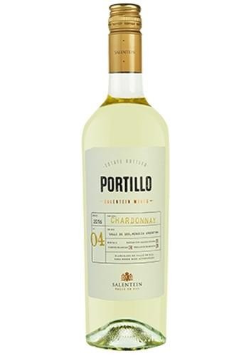 Vino Portillo chardonay 700ml x 6u