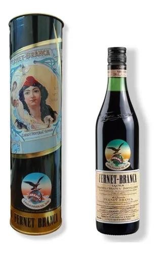 Fernet Branca Estuche Metalico  750ml x 1u