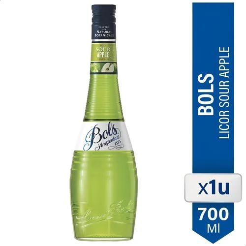 Licor Bols Sour Apple 700ml x 6u