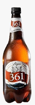 Cerveza 361 Rubia Botella PET 1l x 6u