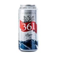 Cerveza 361 Rubia Lata  473ml x 6u