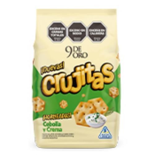 Crujitas 9 de oro cebolla y crema 120gr x 16u