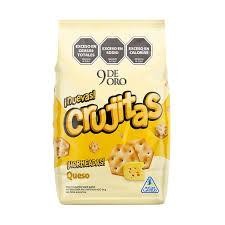 Crujitas 9 de oro de queso  120gr x 16u