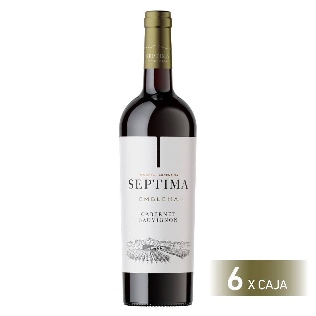 Vino Septima Emblema cab franc 750ml x 6u