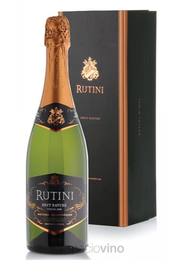 Espumante Rutini Brut Nature Con Estuche  750ml x 6u