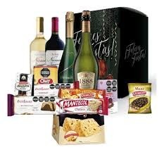 Caja Navideña Premium  Negra   x 1u