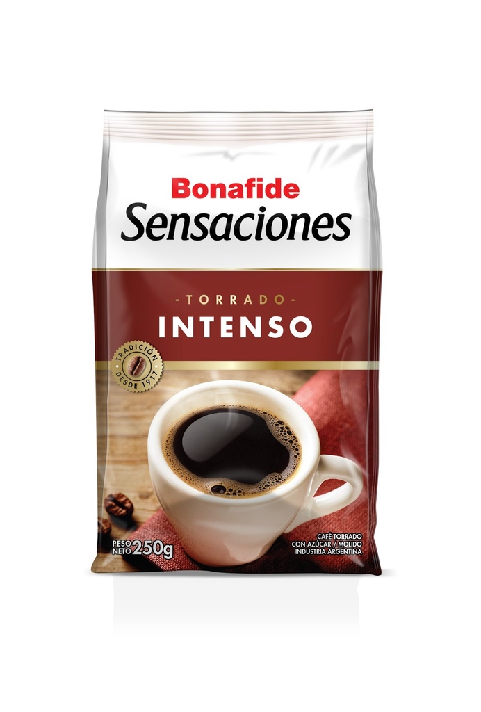 Cafe Sensaciones Torrado Intenso Bonafide 1kg x 6u