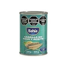Caballa Al Aceite Bahia 425gr x 24u