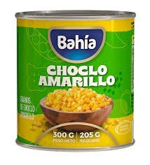 Choclo Amarillo en Grano Bahia  830gr x 12u