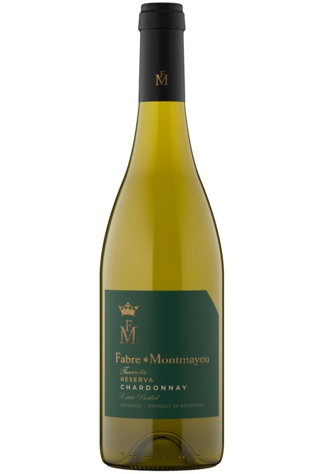 Vino Fabre Montmayou Terruño Reserva Chardonay 750ml x 6u