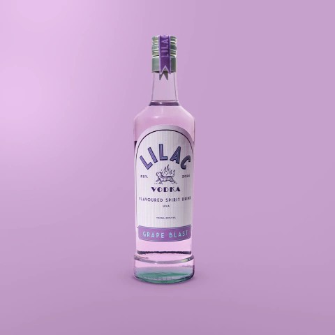Vodka Lilac Grape Blast 750ml x 6u