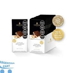 Tableta de Chocolate C/Avellanas Cachafaz 100gr x 12u