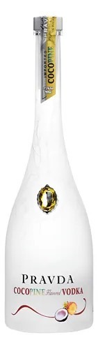 Vodka Pravda Cocopine 750ml x 1u