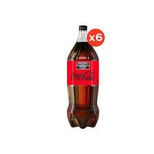 Gaseosa Coca Cola Zero 2,5l x 6u