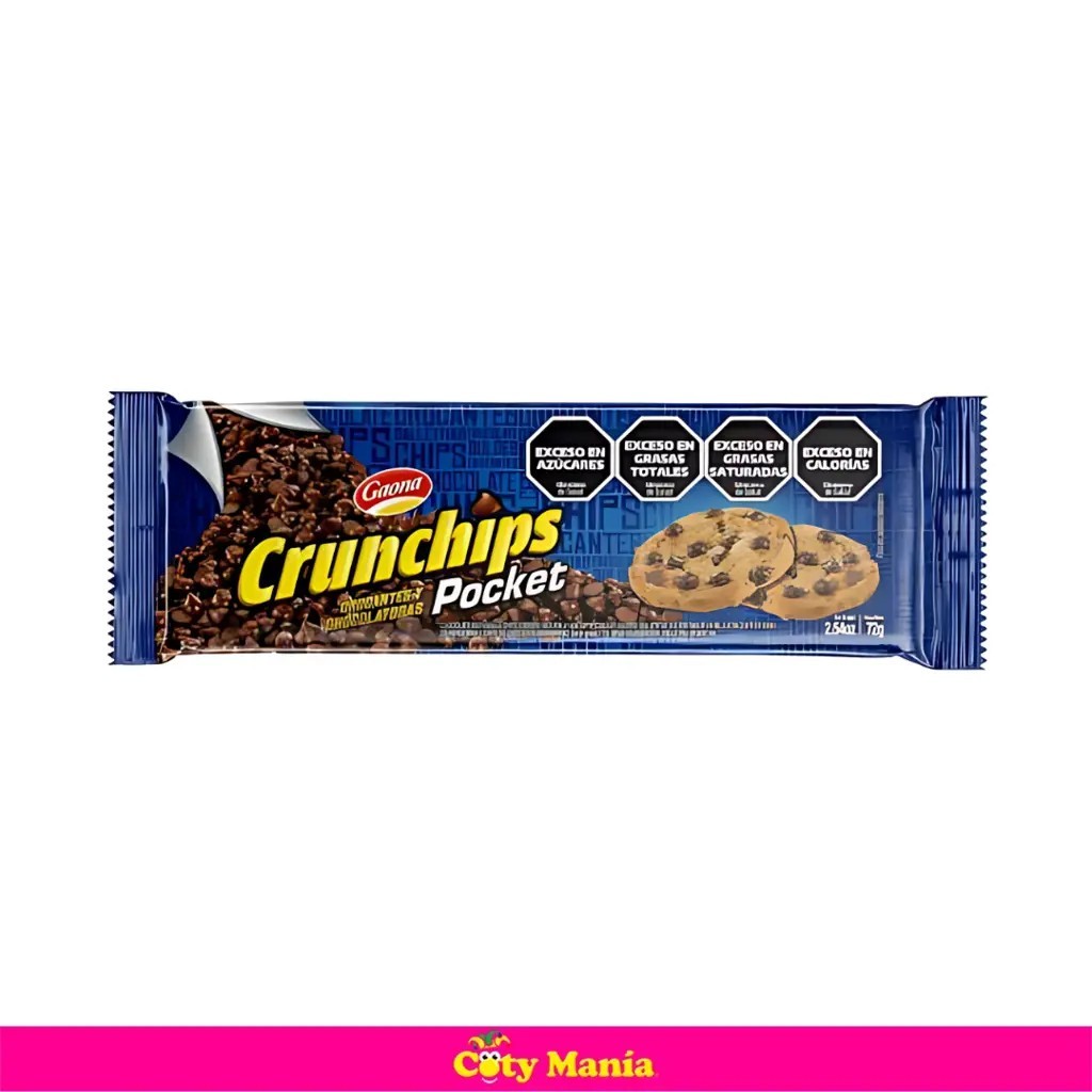 Crunchips Pocket  72gr x 48u
