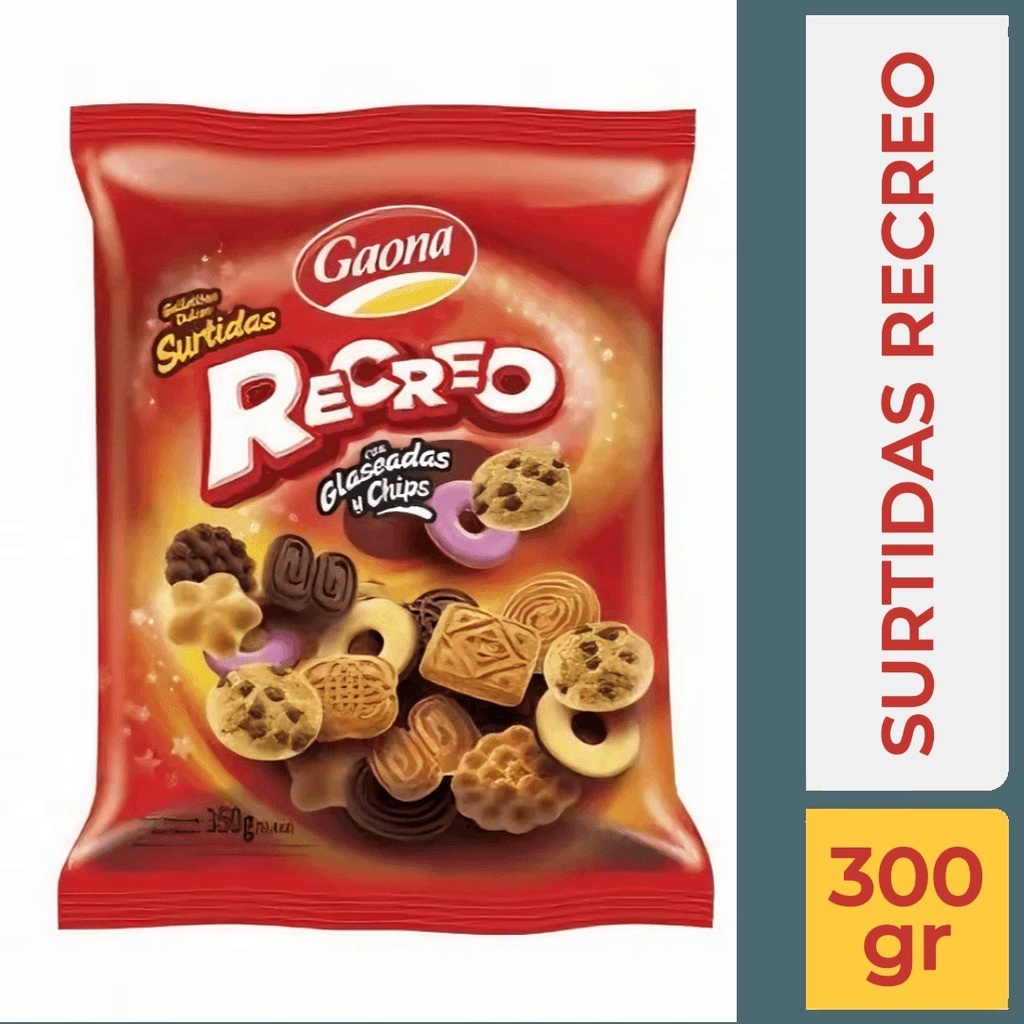 Recreo Surtido Gaona 300gr x 14u