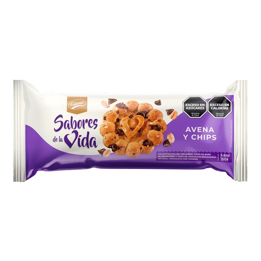Sabores De La Vida C/ Chips Gaona 160gr x 35u