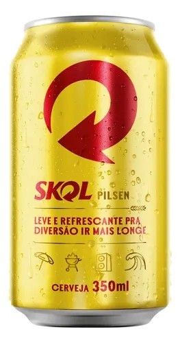 Cerveza Skol Pilsen  350ml x 12u