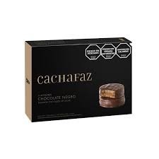 Alfajor Cachafaz Mini Negro Nuevo Estuche  60gr x 12u