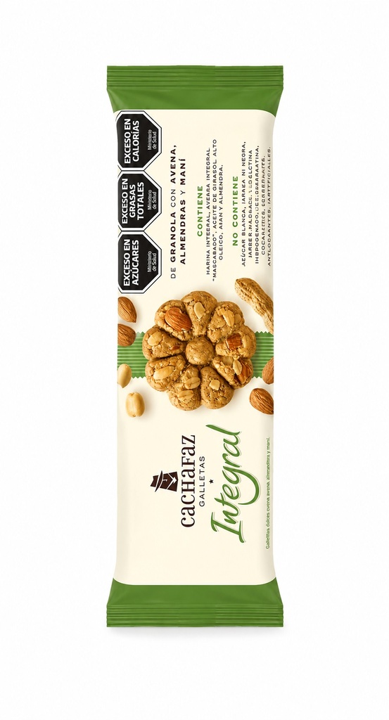 Galletitas Cachafaz Integral Granola 225gr x 21u