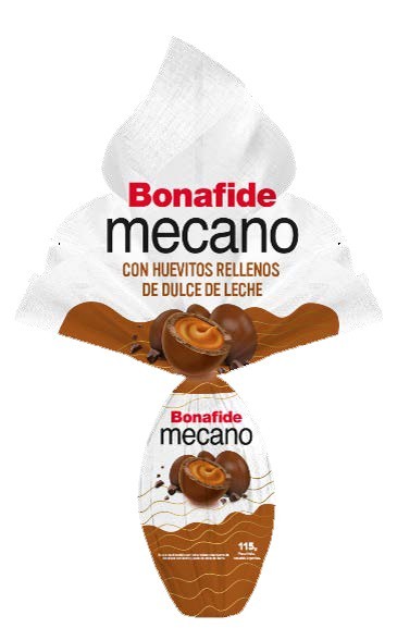 Huevo de Pascua Mecano Bonafide 115gr x 15u