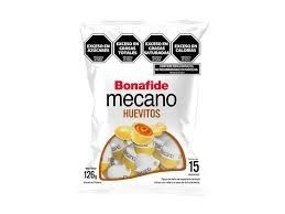Bolsa Huevo Mecano Bonafide  Blanco 126gr x 30u