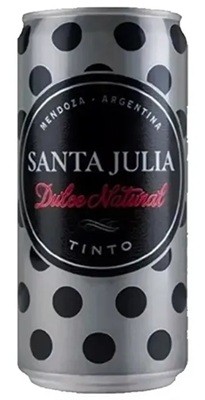 Vino Santa Julia Dulce Tinto Lata 269ml x 24u