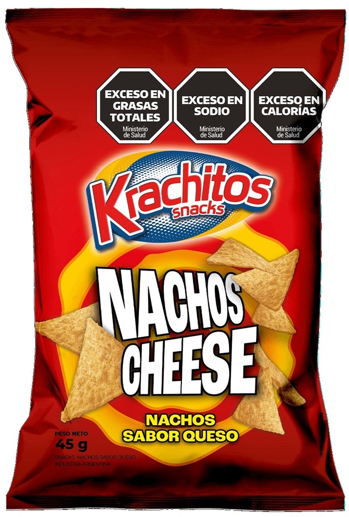 Nachos Sabor Cheese Krachitos 45gr x 24u