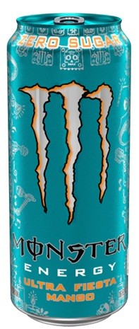 Energizante Monster Fiesta Mango Sin Azucar 473ml x 6u