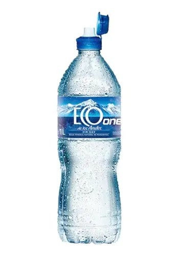 Agua Eco de los Andes One C/Pico Sport 1l x 6u