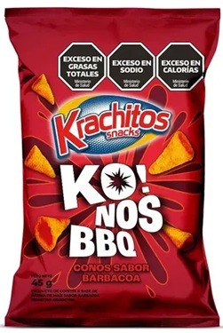 Konos BBQ Krachitos 45gr x 24u