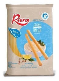 Grisines Sin Sal Libres 160gr x 20u