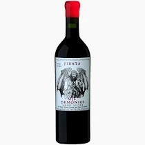 Vino Mil Demonios Pirata Cabernet Sauvignon 750ml x 4u