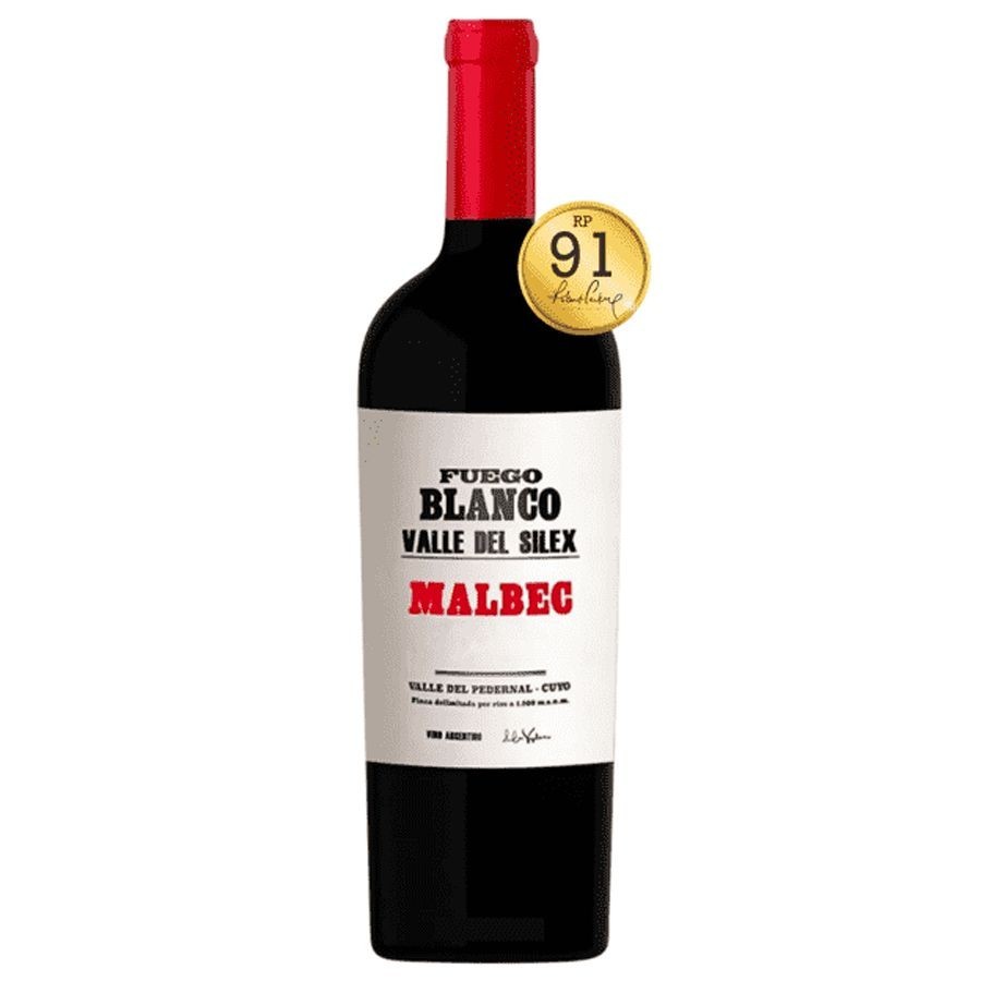 Vino Mi Fuego Blanco Valle del Silex Malbec 750ml x 6u