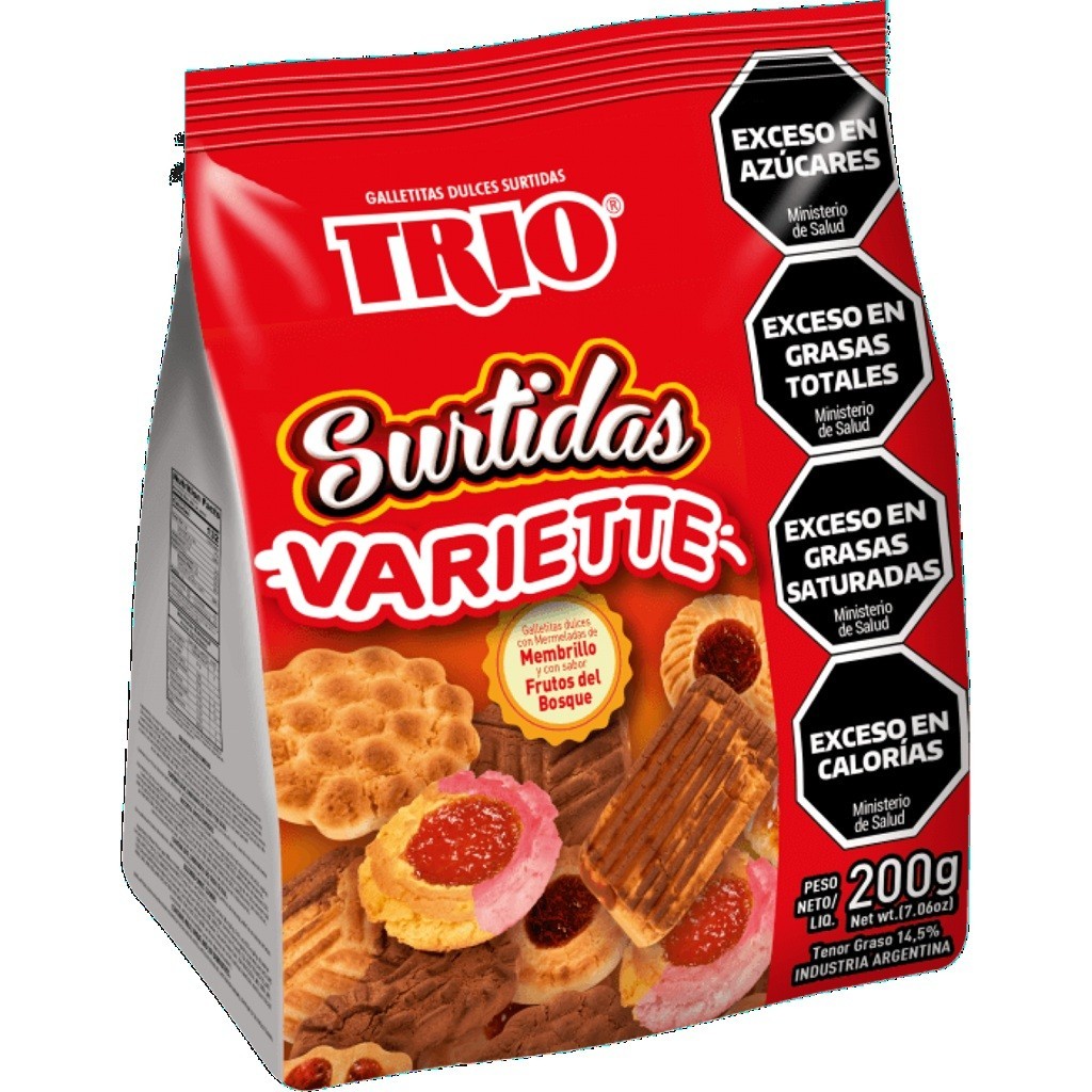 Surtidas Variette Petit Trio 200gr x 20u