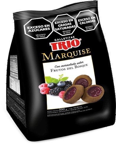 Marquise Frutos del Bosque Familiar Trio 300gr x 10u