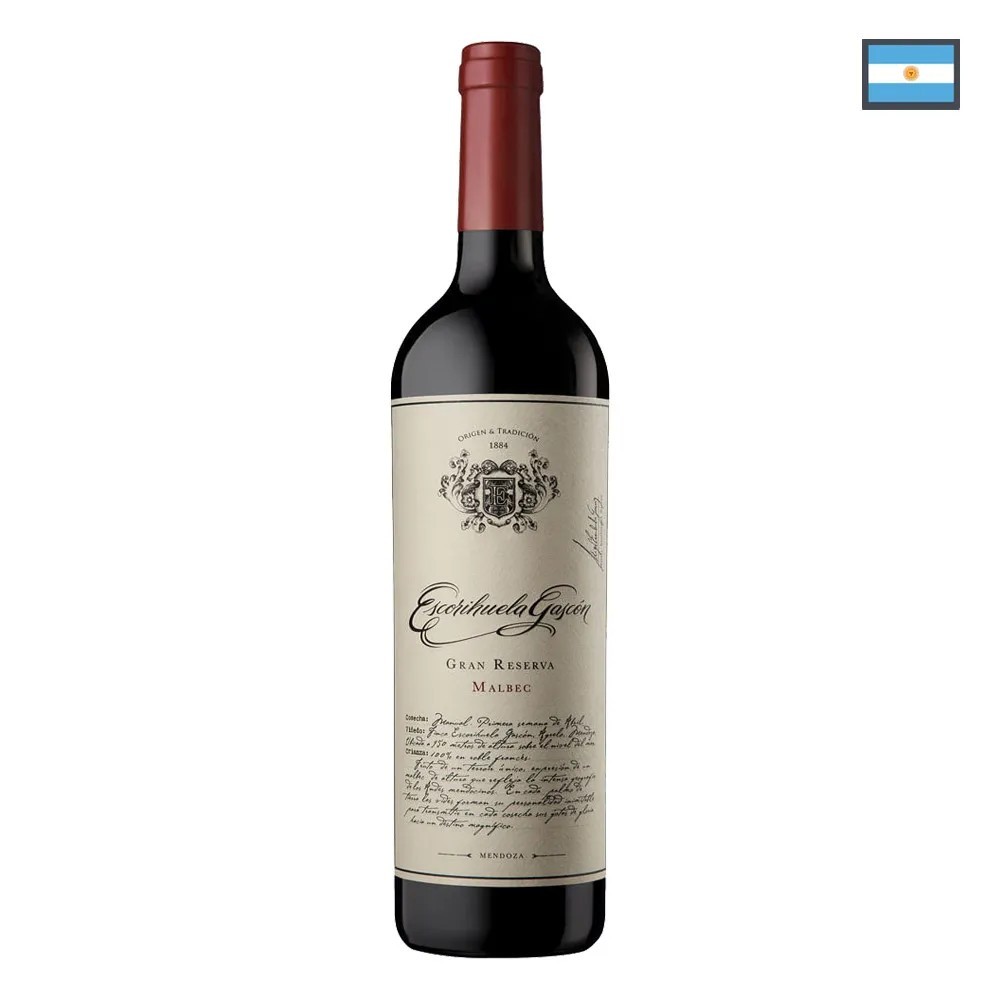 Vino Escorihuela Gascon Gran Reserva con Estuche Malbec unidad 750ml x 1u