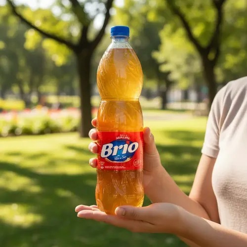 Brio Agua Saborizada Manzana sin Gas 1,5l x 6u