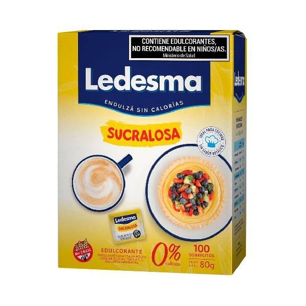 Edulcorante Ledesma Sucralosa x 1u