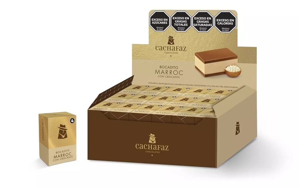 Bocadito Pistachino Cachafaz Display 14gr x 1u